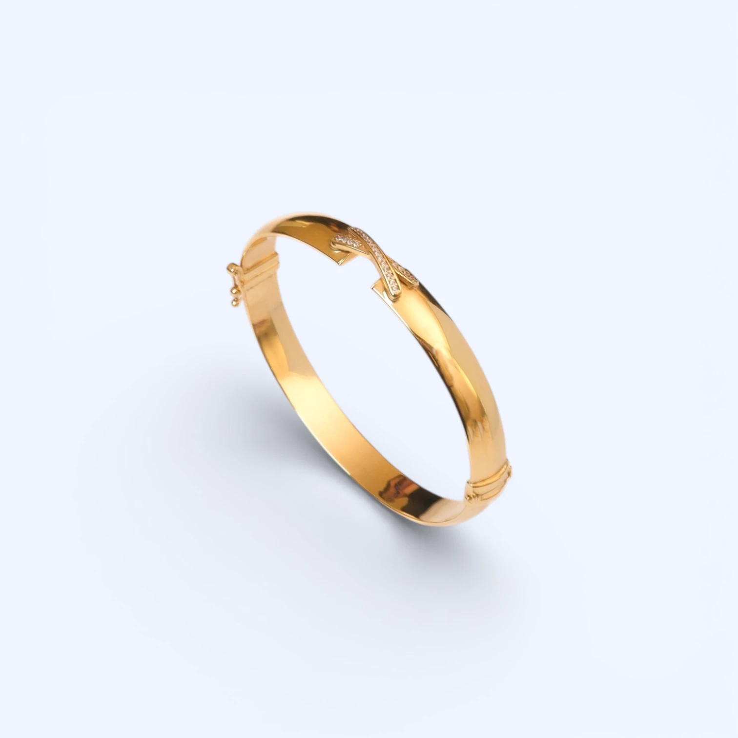 Cros | 14 Ayar Altın X Kelepçe