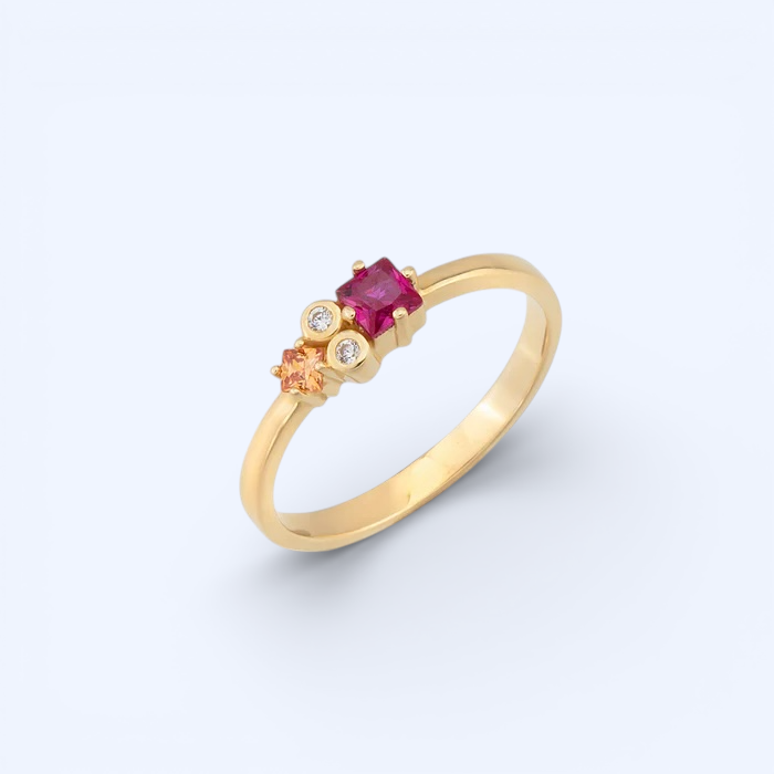 Eos | 14 Ayar Altın Şafak Yüzük