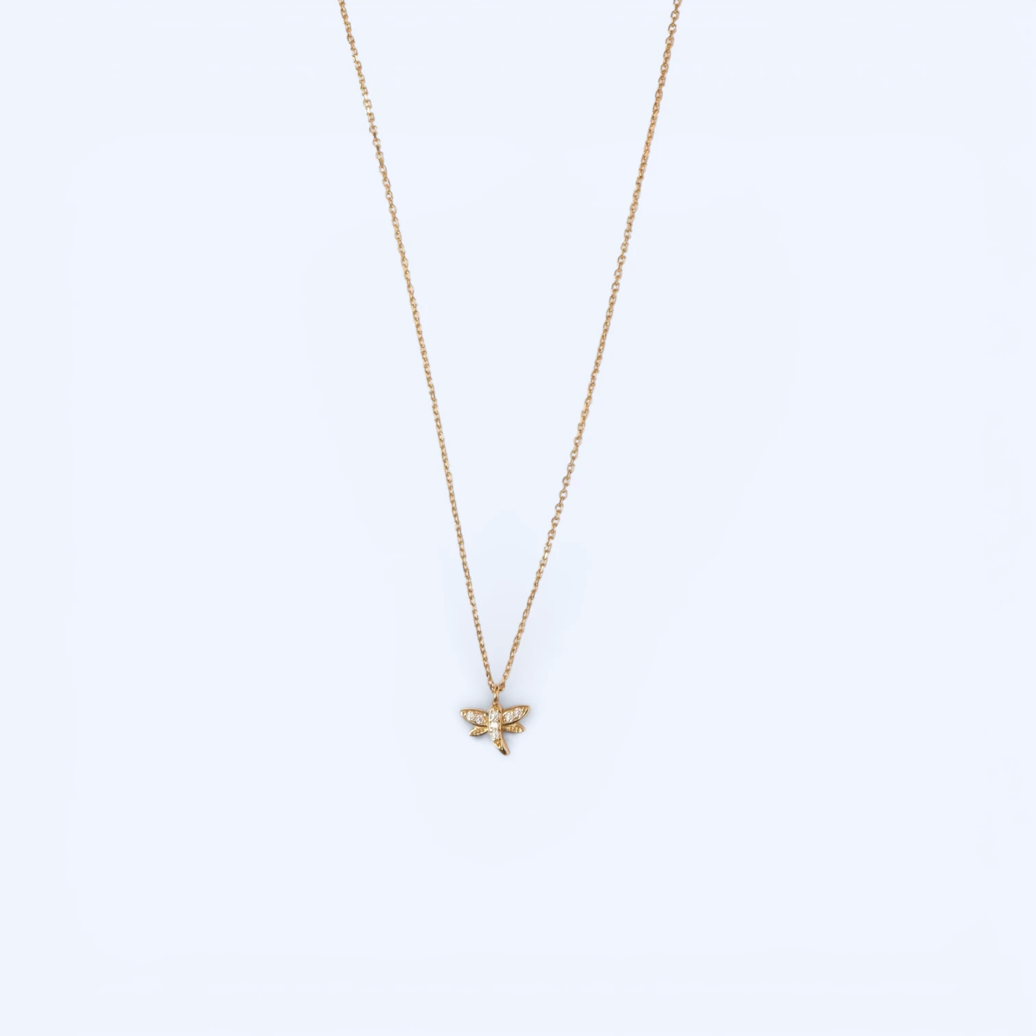 Libella | 14 Ayar Altın Yusufçuk Kolye