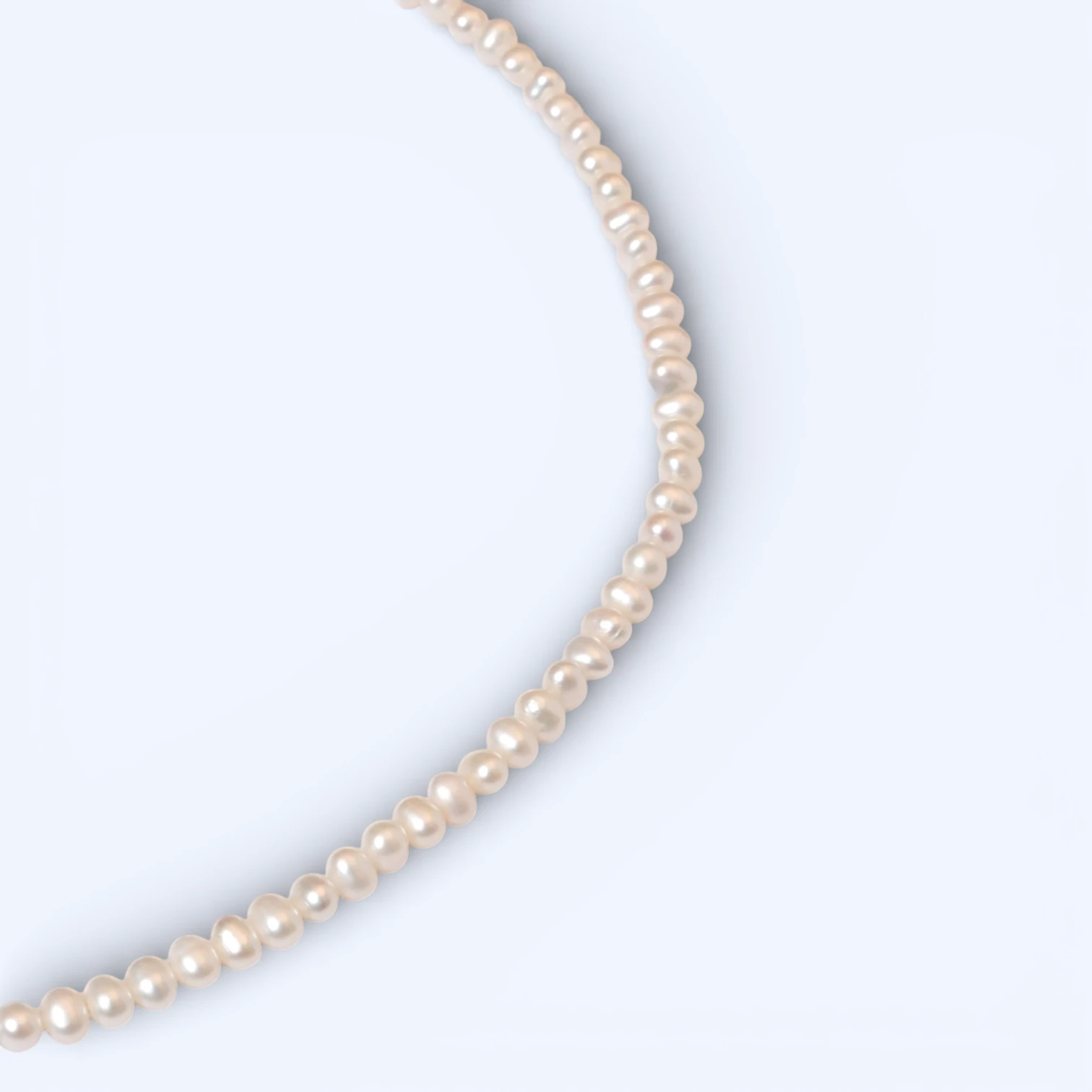 Naia | 14 Ayar Altın İnci Choker Kolye