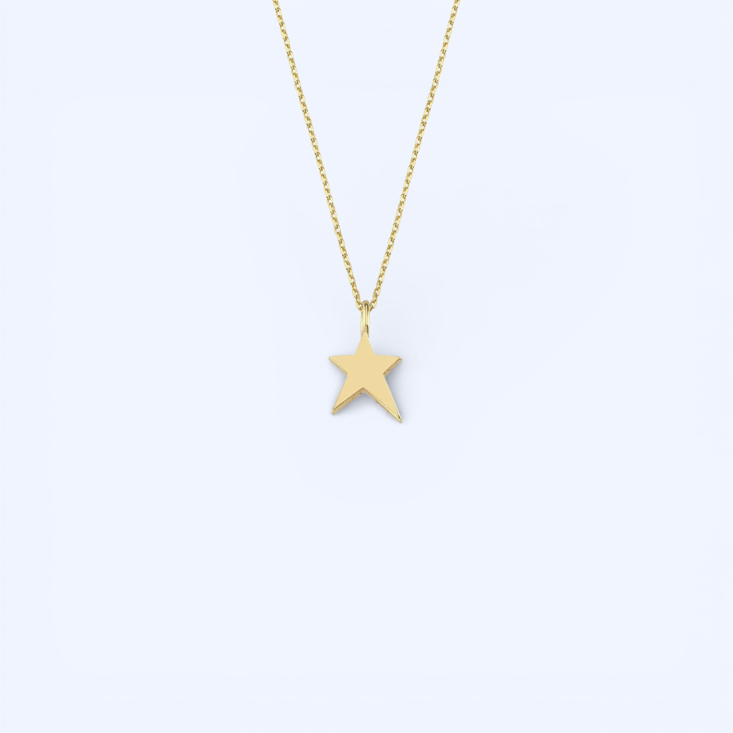 North | 14 Ayar Altın Kuzey Yıldızı Kolye