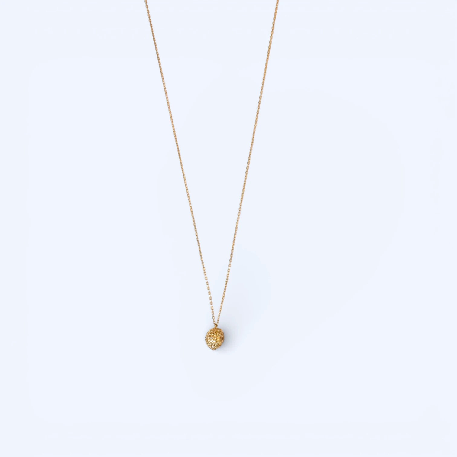 Pinea | 14 Ayar Altın Damla Dokulu Kolye