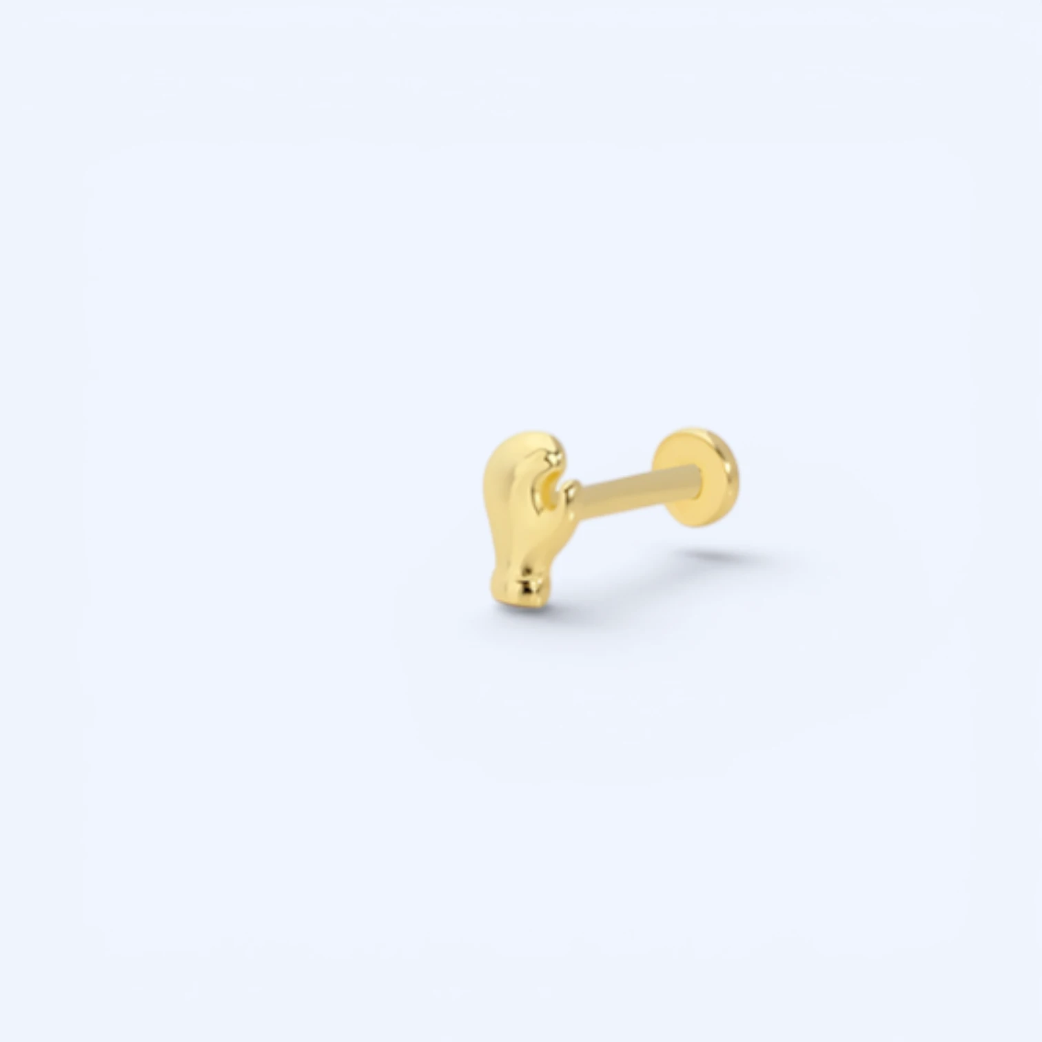 Pugnus | 14 Ayar Altın Boks Eldiveni Piercing