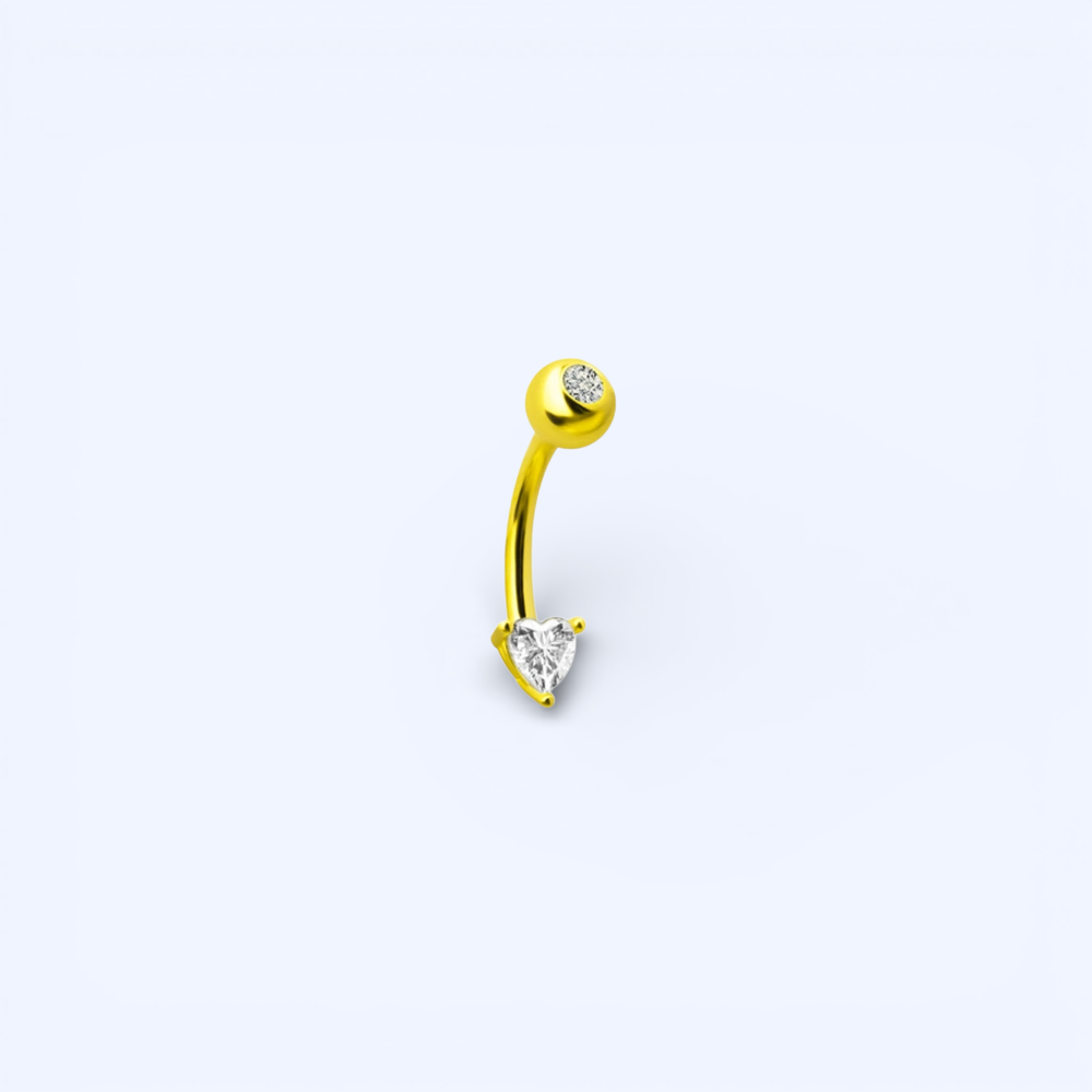Pura | 14 Ayar Altın Saf Göbek Piercingi