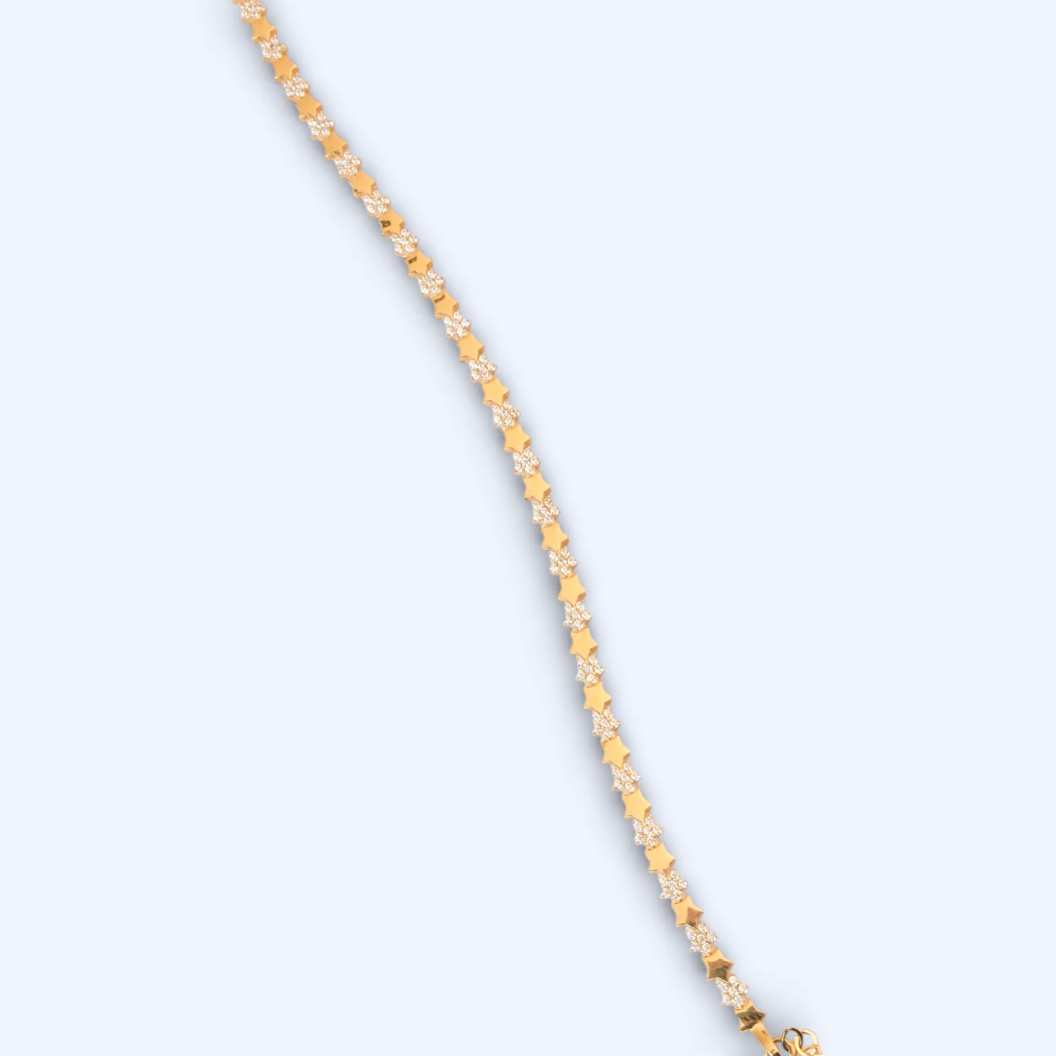 Siena | 14 Ayar Altın Sıralı Yıldız Bileklik