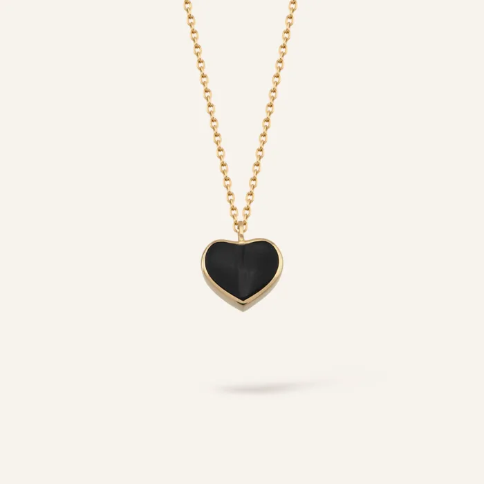Black Heart Kolye