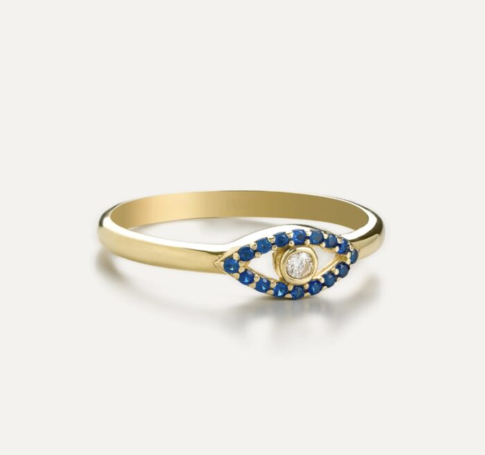 White Eye Ring - Görsel 2